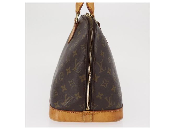 Louis Vuitton Alma Monogram Canvas PM Marrone - vista 3