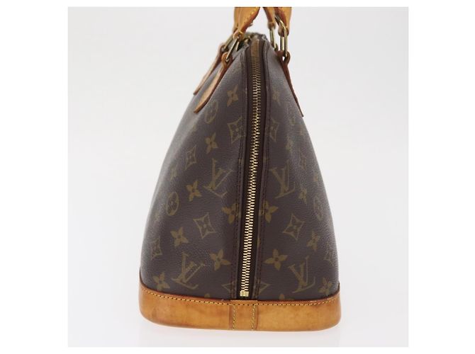 Louis Vuitton Alma Monogram Canvas PM Marrone - vista 4