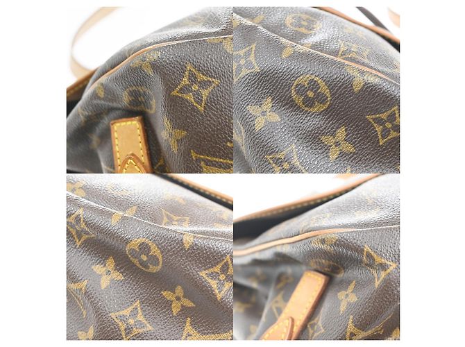 Louis Vuitton Saumur Monogram Canvas 30 Marrone - vista 6