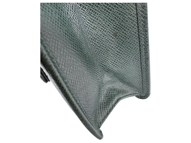 Borsa Clutch Louis Vuitton Taiga Episea Verde - vista 15