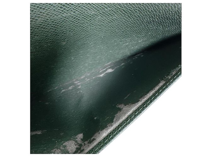 Borsa Clutch Louis Vuitton Taiga Episea Verde - vista 16
