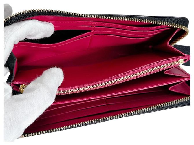 Louis Vuitton Comete Langbörse Schwarz - Ansicht 13