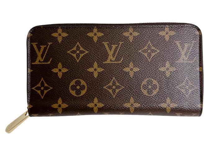 Cartera Zippy Louis Vuitton Castaño Monograma - vista 2