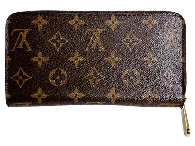 Cartera Zippy Louis Vuitton Castaño Monograma - vista 3