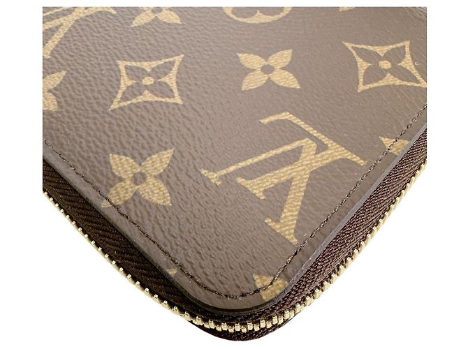 Cartera Zippy Louis Vuitton Castaño Monograma - vista 7