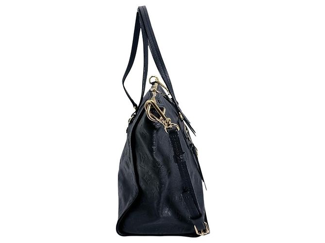 Borsa tote Lumineuse PM Monogram Empreinte Louis Vuitton Nero - vista 4