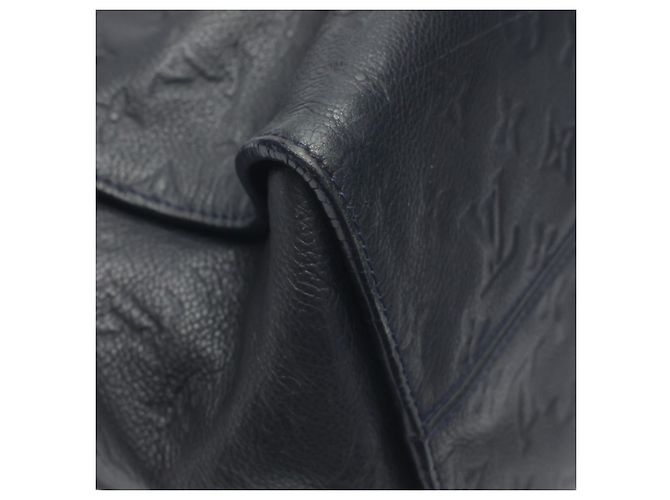 Borsa tote Lumineuse PM Monogram Empreinte Louis Vuitton Nero - vista 6