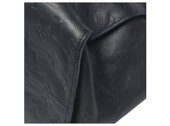 Borsa tote Lumineuse PM Monogram Empreinte Louis Vuitton Nero - vista 7