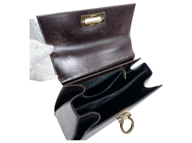 Borsa marrone Salvatore Ferragamo - vista 13