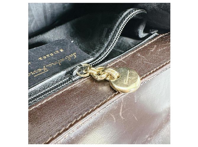 Borsa marrone Salvatore Ferragamo - vista 18
