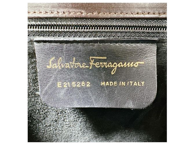 Borsa marrone Salvatore Ferragamo - vista 19