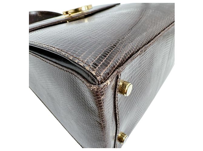 Borsa marrone Salvatore Ferragamo - vista 6