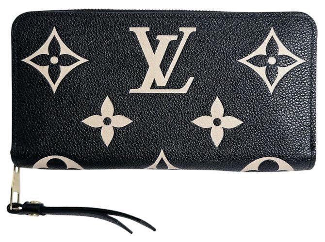 Zippy Geldbörse Monogram Empreinte Louis Vuitton Schwarz Beige - Ansicht 2