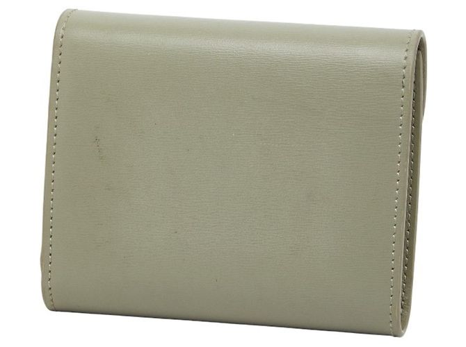Céline Celine Triomphe Kompaktgeldbörse Grün Khaki - Ansicht 2