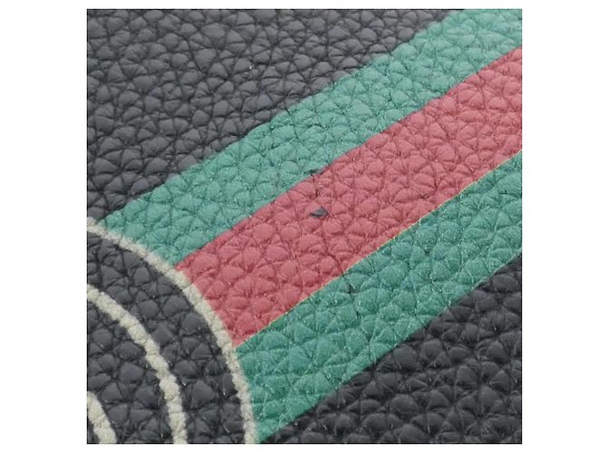 Schwarzer Leder-Rucksack von Gucci - Ansicht 5