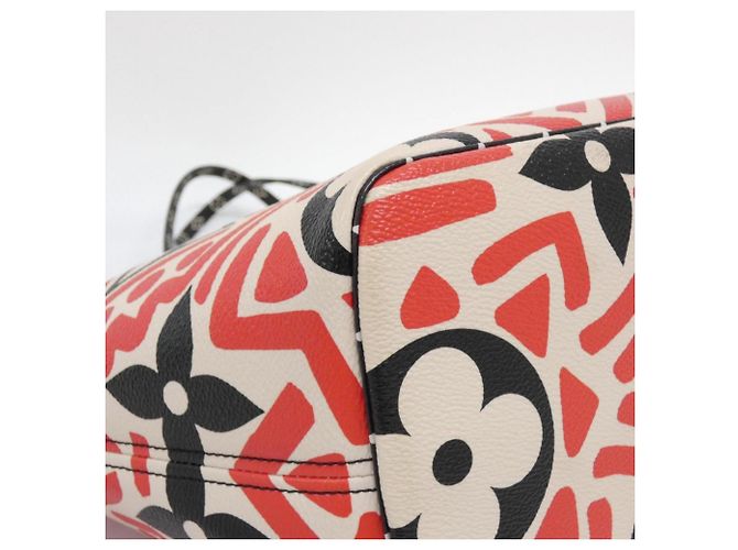Borsa Louis Vuitton LV Crafty Neverfull MM Rosso Crudo - vista 2
