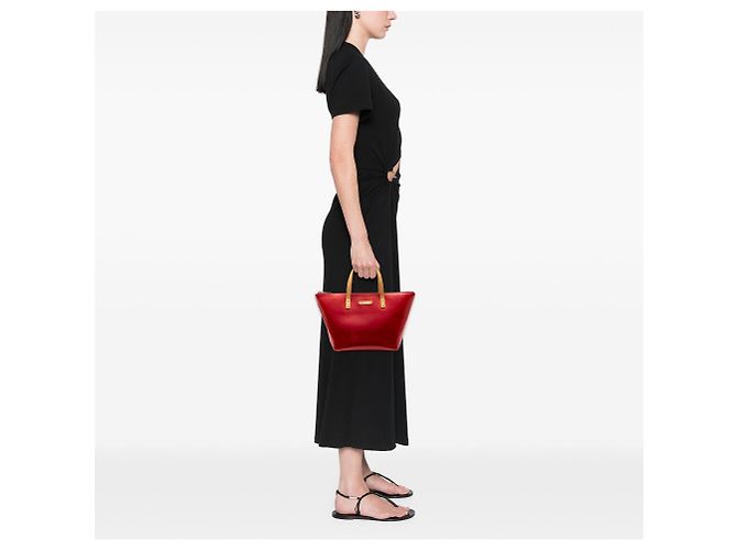 Louis Vuitton Monogram Vernis Bellevue PM Vermelho - vista 7