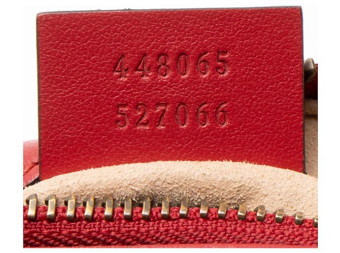 Borsa a tracolla mini GG Marmont in pelle Matelassé Gucci Rosso - vista 6