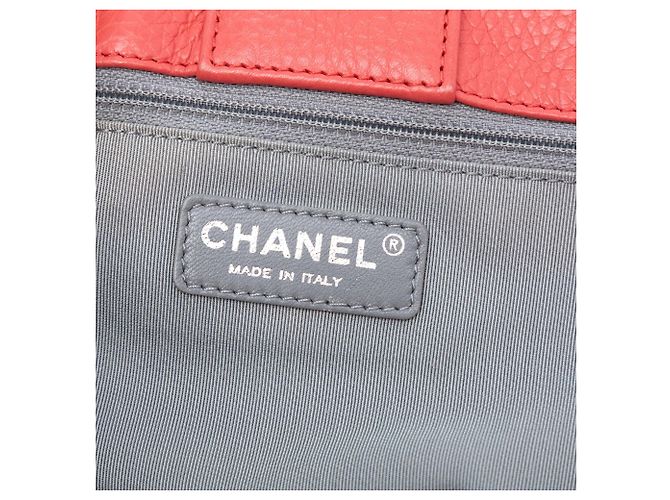 Chanel Medium Kalbsleder Executive Cerf Tote Pink - Ansicht 6