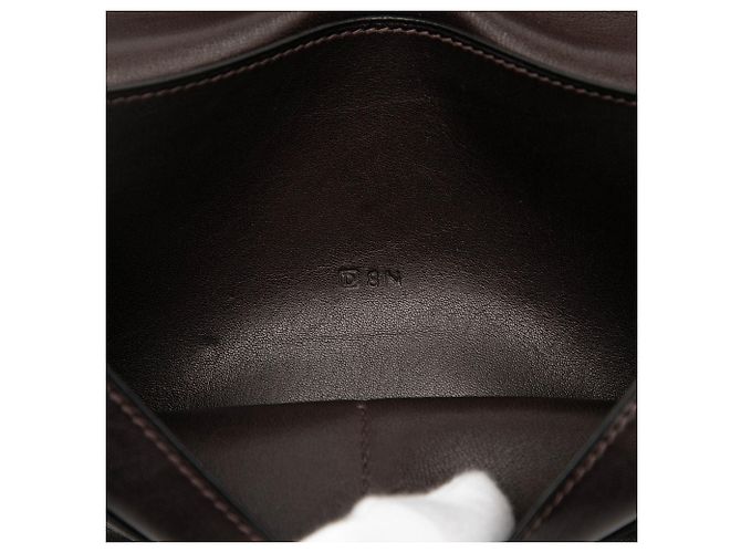 Portafoglio Hermès Swift Dogon Duo GM Marrone - vista 5