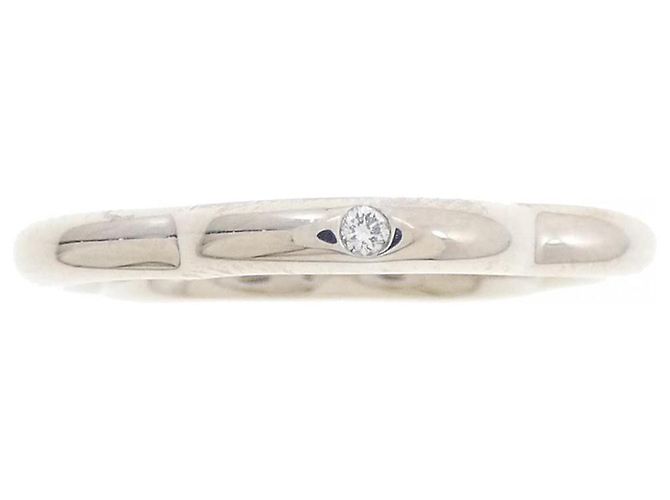 Chanel Camelia Ring aus 750 Weißgold Silber Metallisch - Ansicht 2