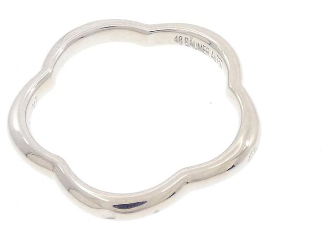 Chanel Camelia Ring aus 750 Weißgold Silber Metallisch - Ansicht 3