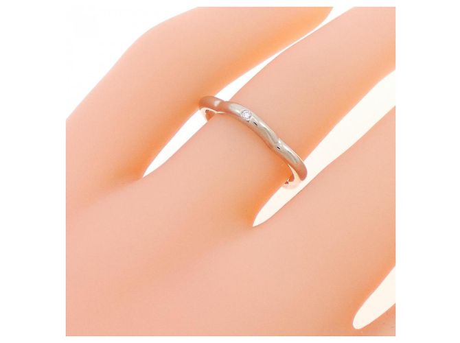 Chanel Camelia Ring aus 750 Weißgold Silber Metallisch - Ansicht 5
