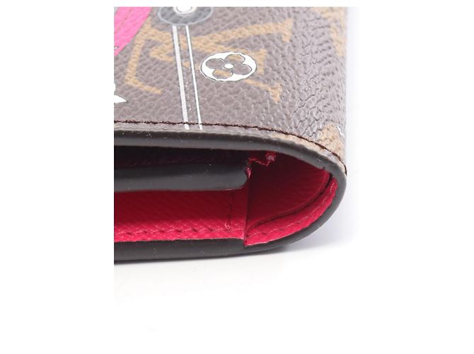 Louis Vuitton Monogram Vivienne Canvas Geldbörse Braun - Ansicht 3
