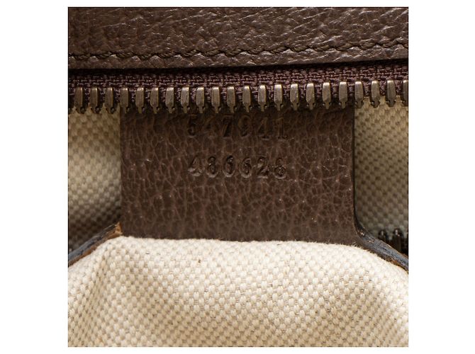 Gucci GG Supreme Ophidia Offene Handtasche Braun - Ansicht 6