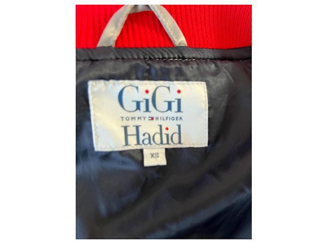 Tommy Hilfiger x Gigi Hadid Bomberjacke Blau Silber - Ansicht 5