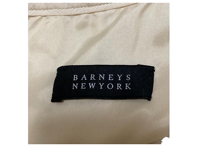 Autre Marque Vestido sin mangas Barneys New York Beige - vista 4