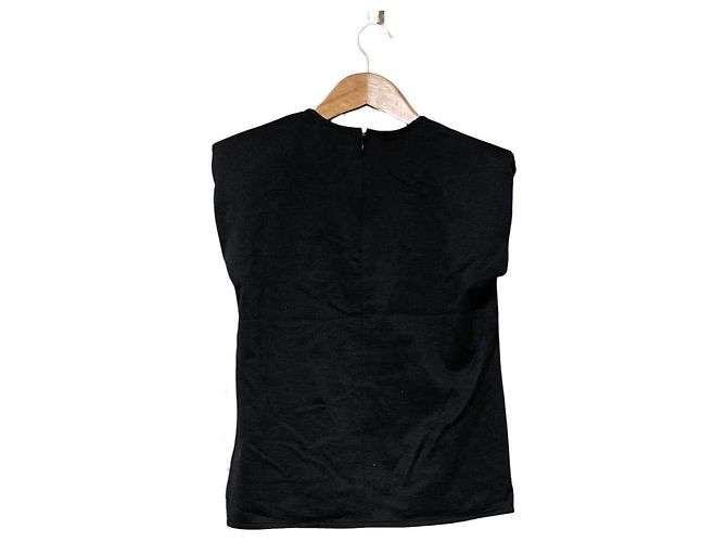 Autre Marque H BEAUTY&YOUTH Top sin mangas Negro - vista 3