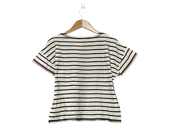 Autre Marque Cutsew con borde de lentejuelas Sonia Rykiel Blanco - vista 3