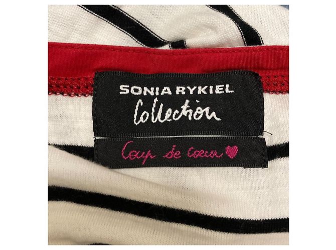 Autre Marque Cutsew con borde de lentejuelas Sonia Rykiel Blanco - vista 4