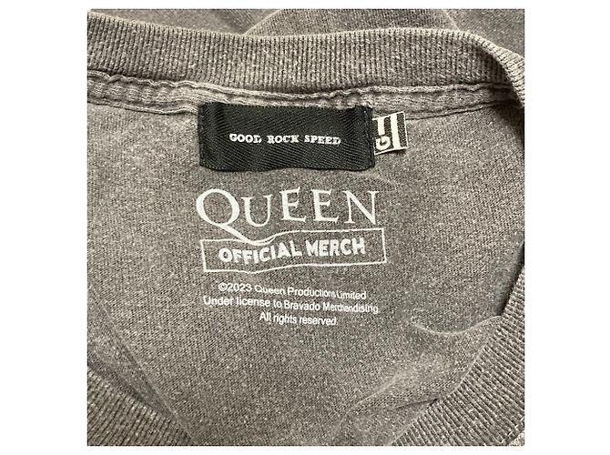 Autre Marque Camiseta de algodón GOOD ROCK SPEED QUEEN Gris - vista 4