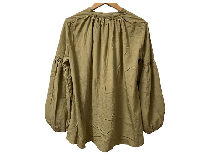 Autre Marque IENA Langarmbluse Grün Khaki - Ansicht 2