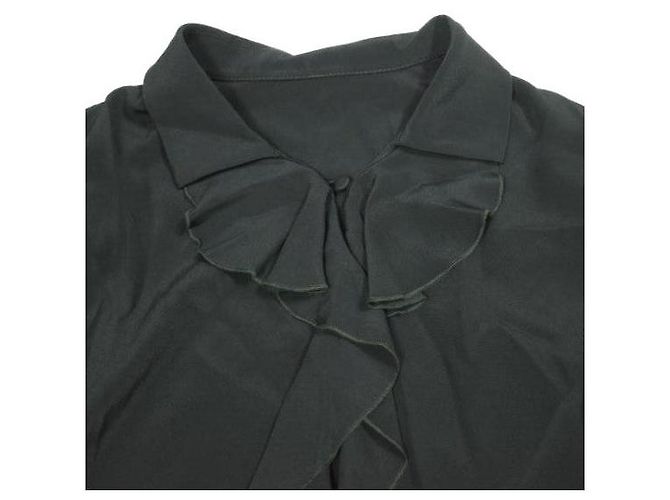 Autre Marque N°21 L2 BLUSA TESSUTO Blusa de seda de acetato Negro - vista 6