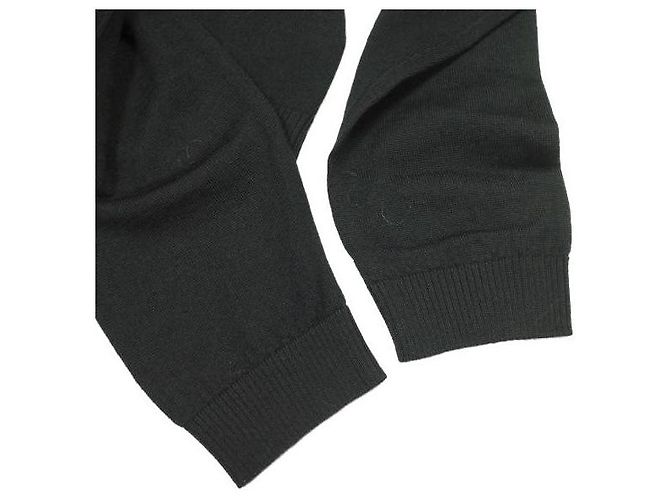 Autre Marque N°21 A2 MAGLIA PULLOVER Merinowolle Pullover Schwarz - Ansicht 6