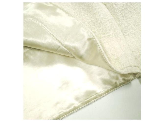 Autre Marque N°21 5K CHAQUETA DE TEJIDO Chaqueta de Tweed de Algodón de Alta Densidad Blanco Blanco roto - vista 9