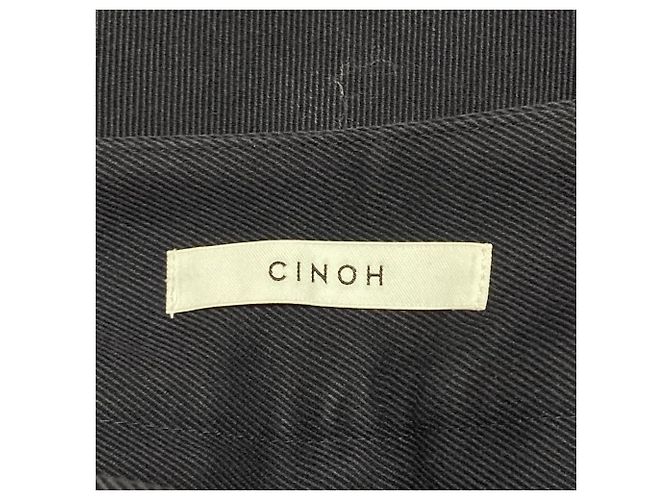 Autre Marque CINOH Baumwollweite Hose Blau Marineblau - Ansicht 4