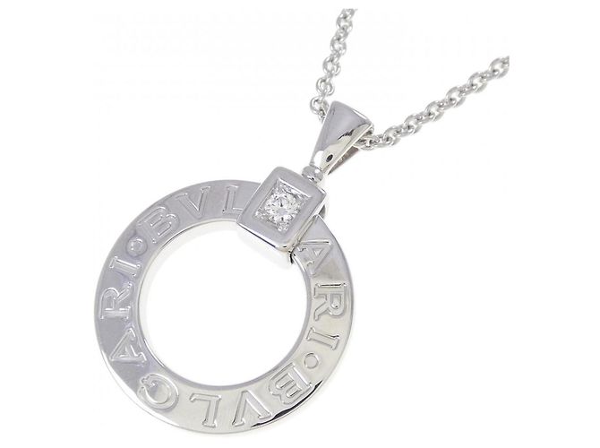 Bulgari Collar Péndulo de Diamante en Oro Blanco de 18K Bvlgari - vista 3