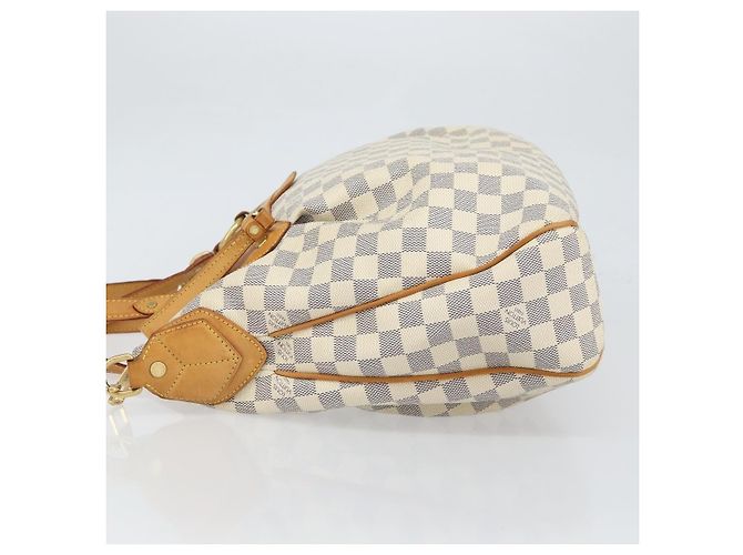 Borsa Evora Damier MM Louis Vuitton Bianco - vista 4
