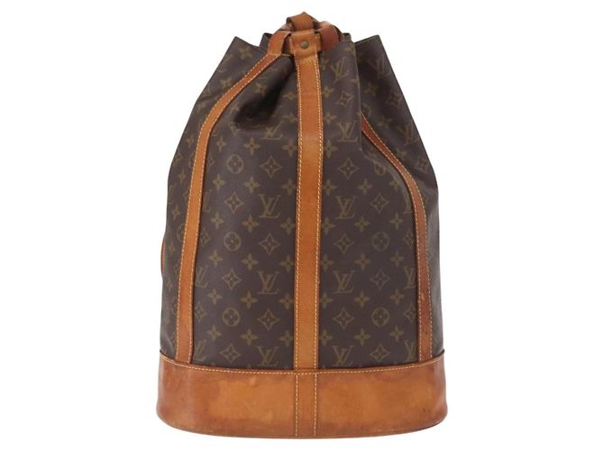 Louis Vuitton Randonnee Rucksack Monogram Canvas GM Braun - Ansicht 2