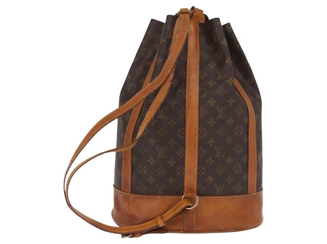 Louis Vuitton Randonnee Rucksack Monogram Canvas GM Braun - Ansicht 3