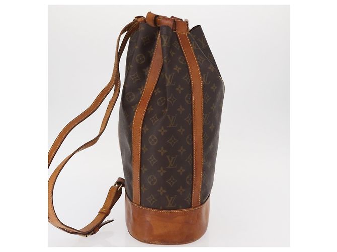 Louis Vuitton Randonnee Rucksack Monogram Canvas GM Braun - Ansicht 5