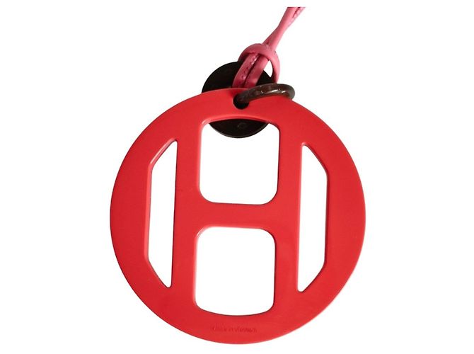 Collar Péndulo de Cuero H-Equipe Nautic de Hermès Rosa - vista 5