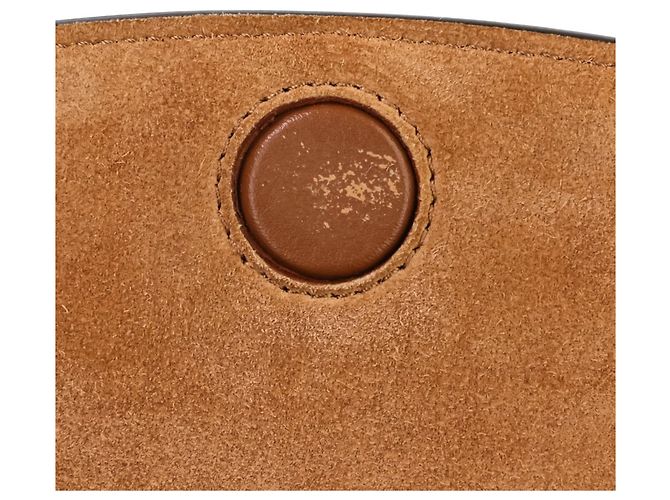 Céline Borsa a Spalla in Pelle Triomphe Folco di Celine Marrone - vista 14