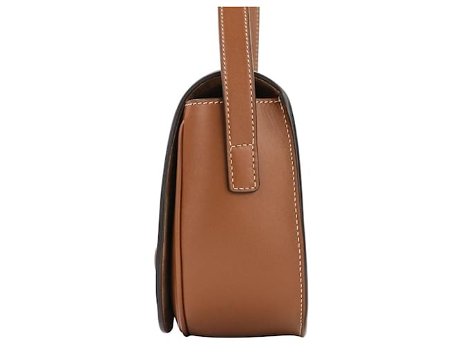 Céline Borsa a Spalla in Pelle Triomphe Folco di Celine Marrone - vista 3