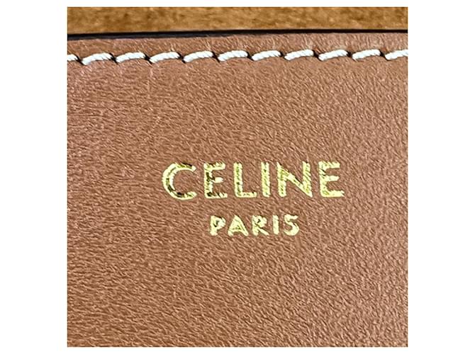 Céline Borsa a Spalla in Pelle Triomphe Folco di Celine Marrone - vista 9