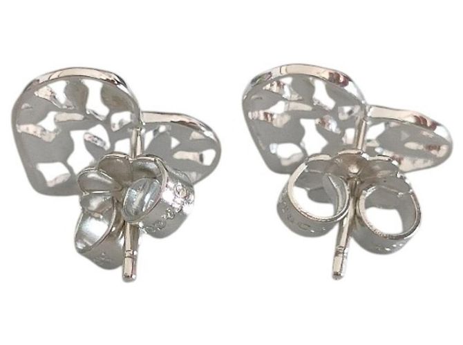 Orecchini a forma di cuore Olive Leaf di Paloma Picasso di Tiffany & Co. Argento - vista 3